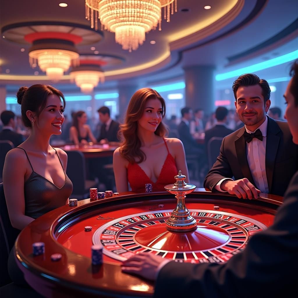 win247 live-dealer studio with HD cameras and professional croupiers